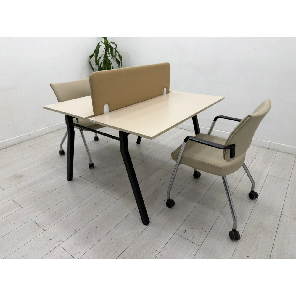 2 Kişilik Çoklu Çalışma Masası Workstation