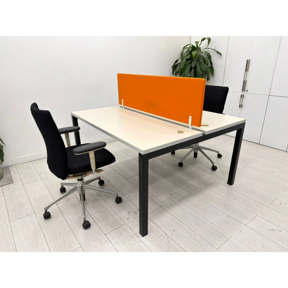 2 Kişilik Çoklu Çalışma Masası Workstation
