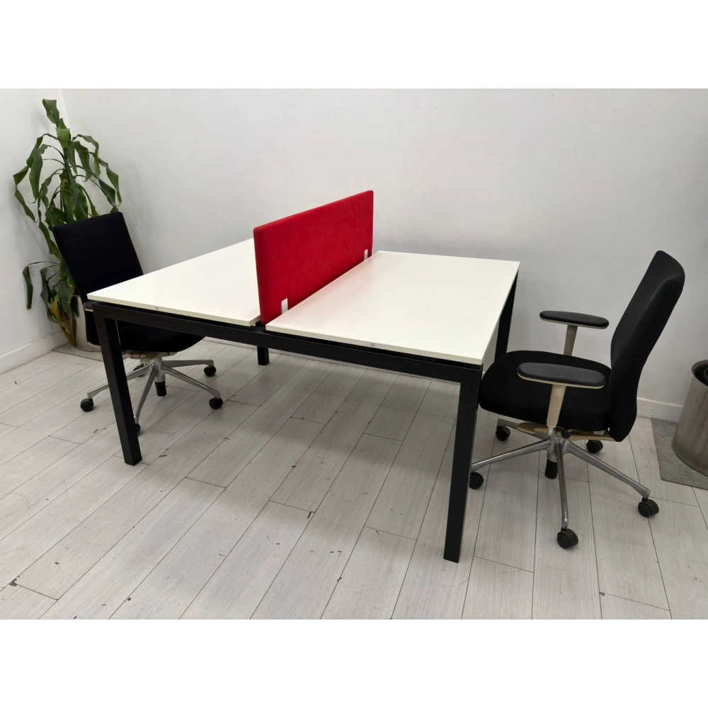 2 Kişilik Çoklu Çalışma Masası Workstation