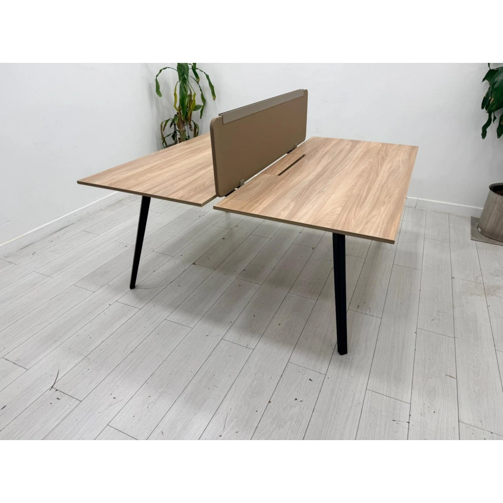 2 Kişilik Çoklu Çalışma Masası Workstation