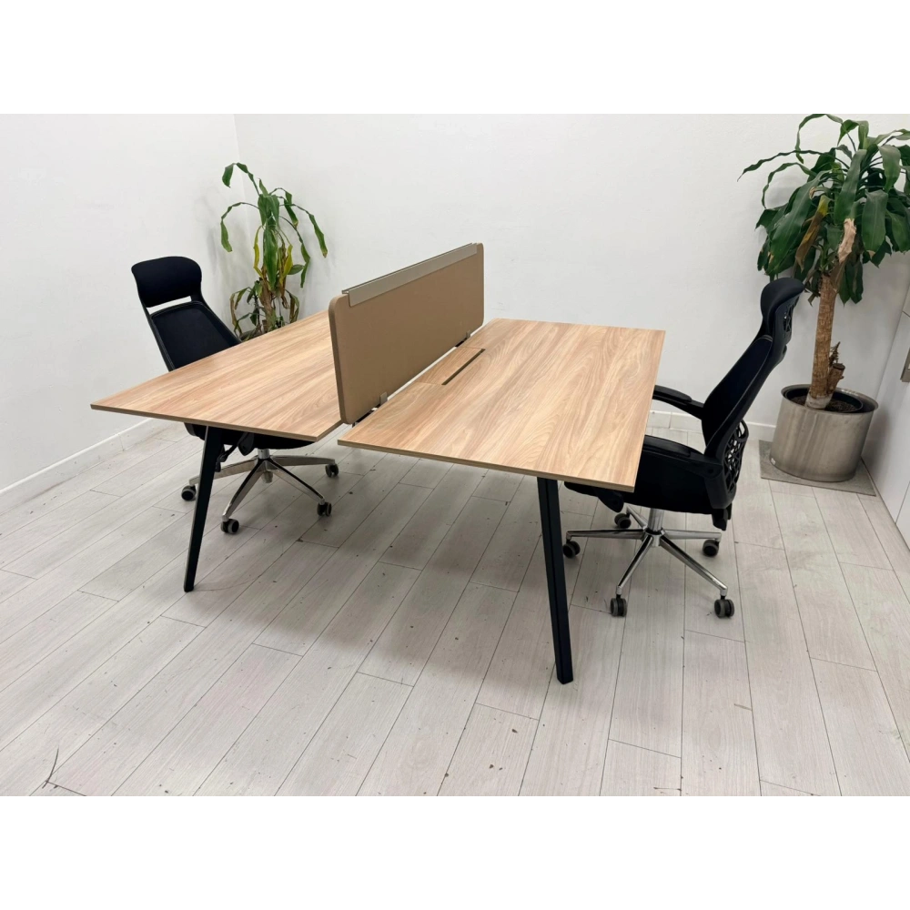2 Kişilik Çoklu Çalışma Masası Workstation