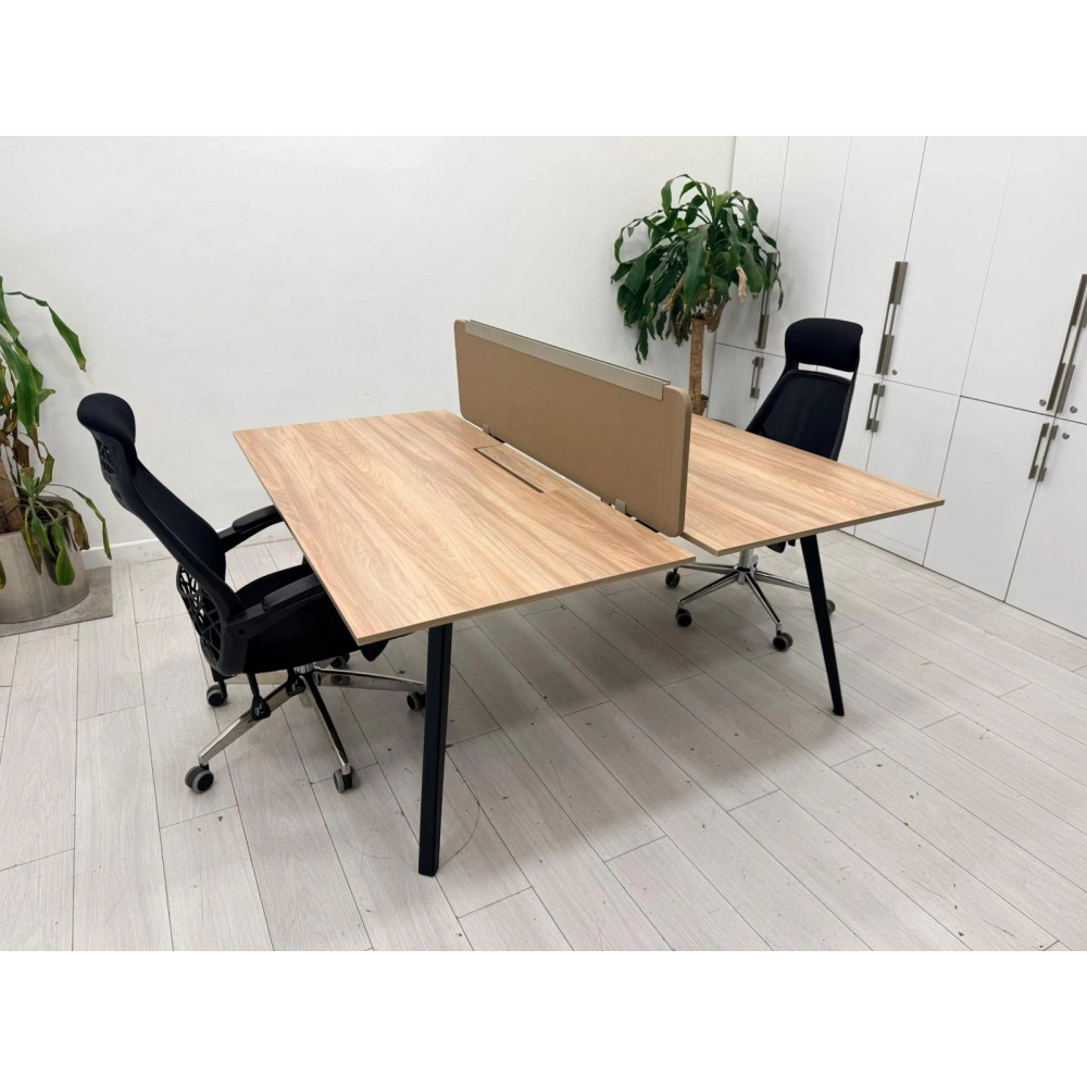 2 Kişilik Çoklu Çalışma Masası Workstation