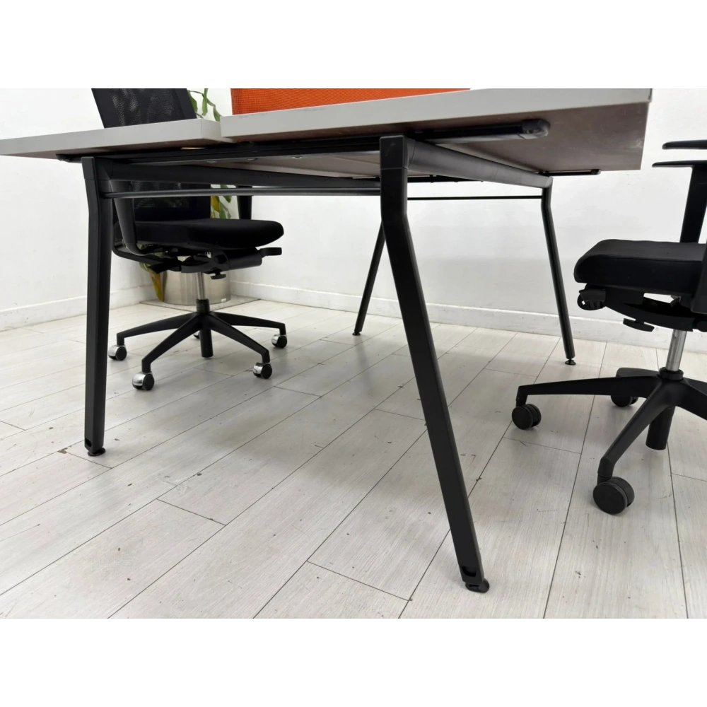2 Kişilik Çoklu Çalışma Masası Workstation - M4418