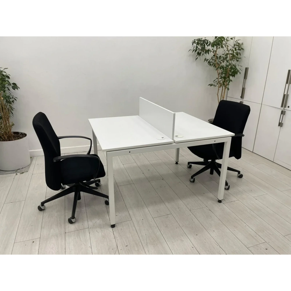 2 Kişilik Çoklu Çalışma Masası Workstation Masa - M4031