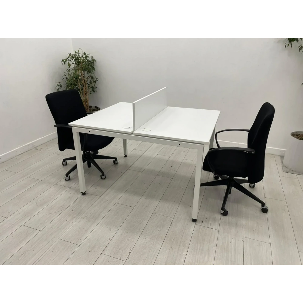 2 Kişilik Çoklu Çalışma Masası Workstation Masa - M4031