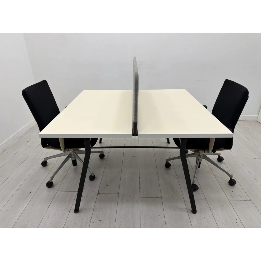 2 Kişilik Çoklu Çalışma Masası - Workstation Masa - m4759