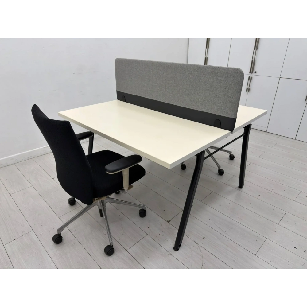 2 Kişilik Çoklu Çalışma Masası - Workstation Masa - m4759