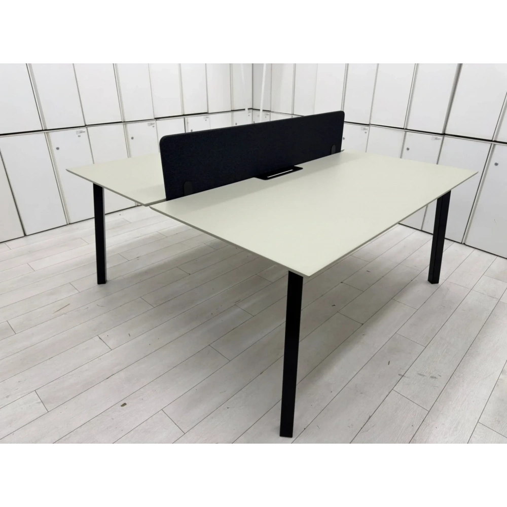 2 Kişilik Çoklu Çalışma Masası Workstation Masa (Nurus Tablalı) - M4705