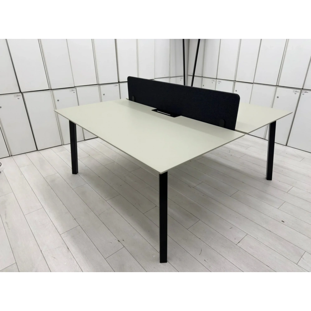 2 Kişilik Çoklu Çalışma Masası Workstation Masa (Nurus Tablalı) - M4705