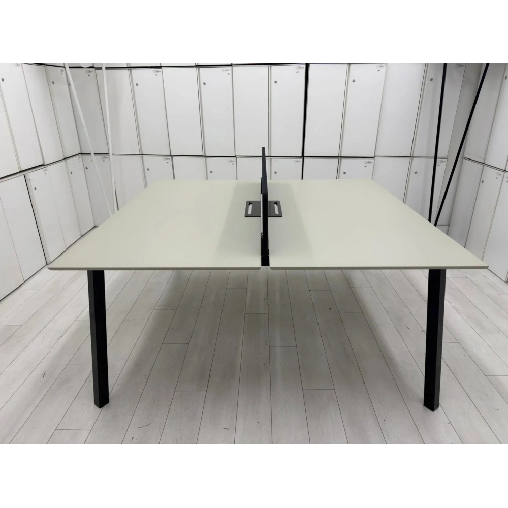 2 Kişilik Çoklu Çalışma Masası Workstation Masa (Nurus Tablalı) - M4705