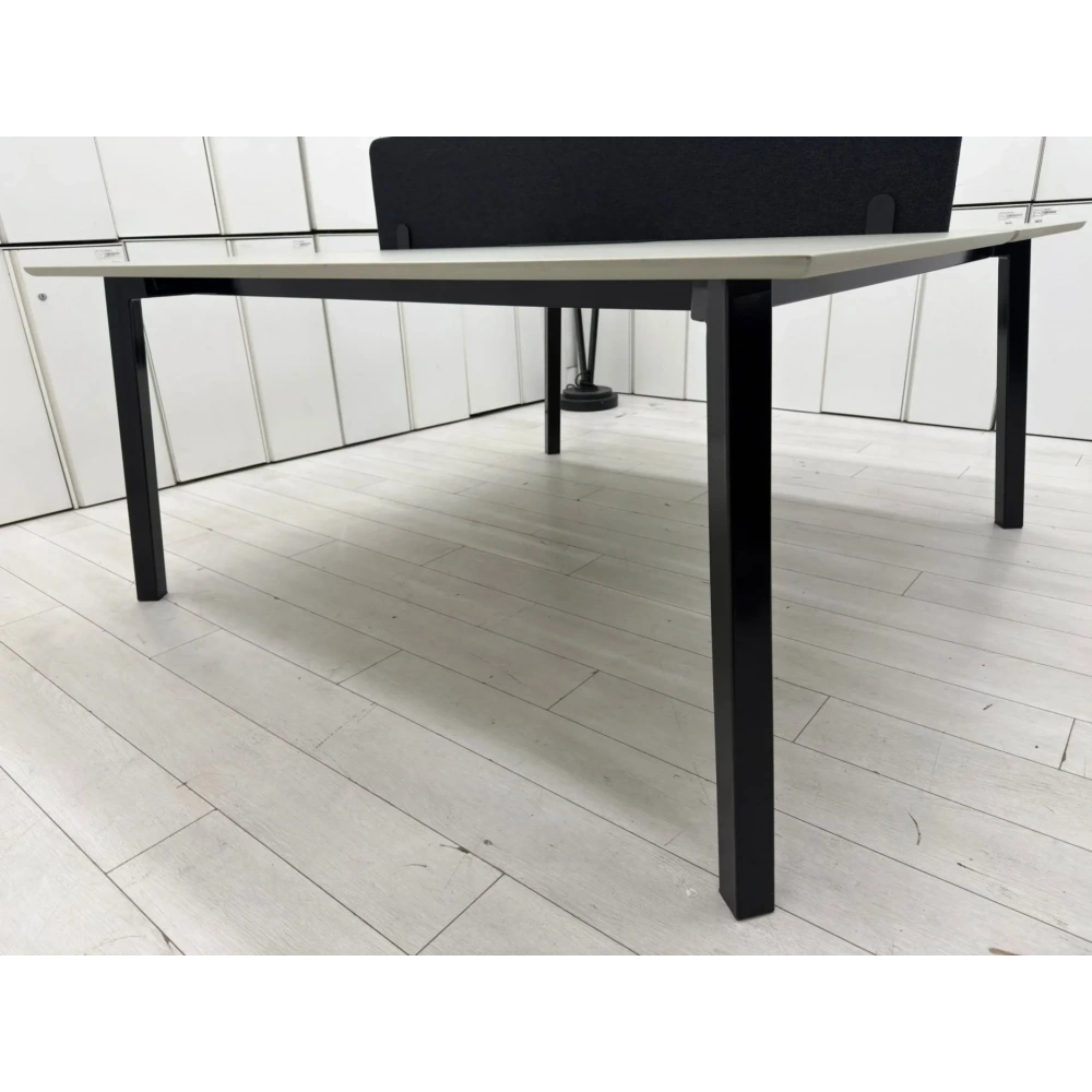 2 Kişilik Çoklu Çalışma Masası Workstation Masa (Nurus Tablalı) - M4705