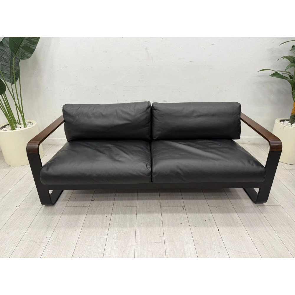 2 Kişilik Gerçek Deri Bekleme Koltuğu