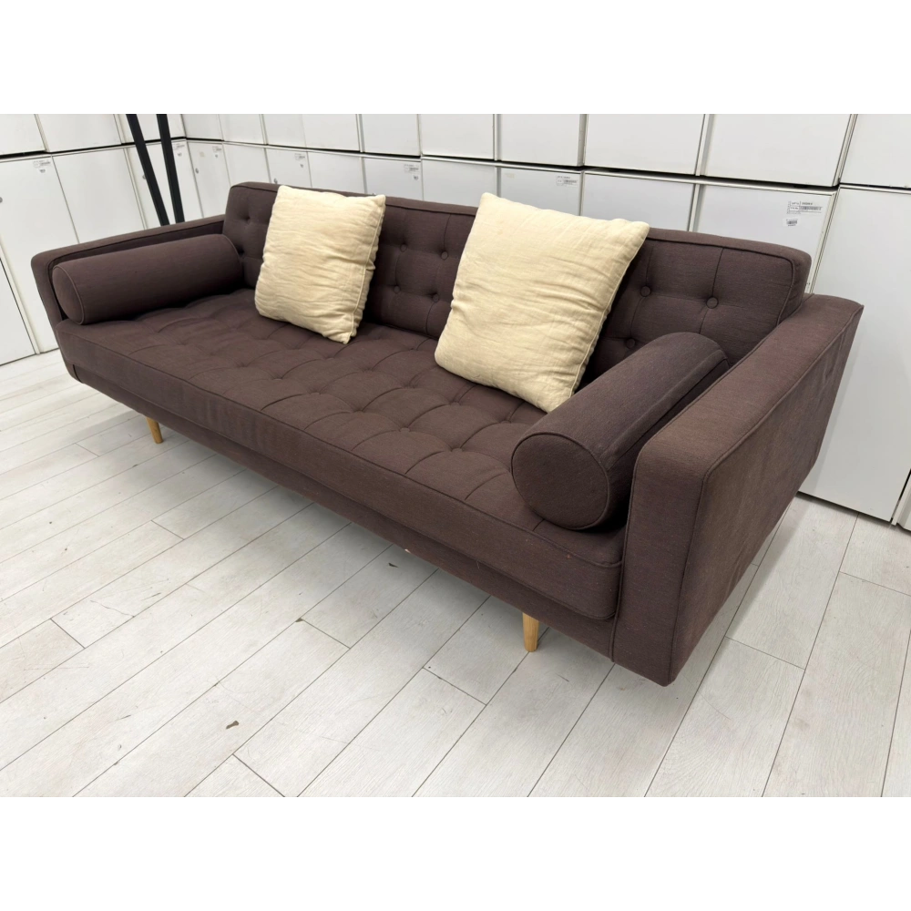 2 Kişilik Yastıklı Kanepe Bekleme Koltuğu