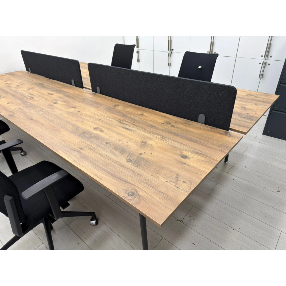 4 Kişilik Çoklu Çalışma Masası Workstation
