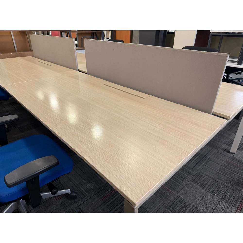 4 Kişilik Çoklu Çalışma Masası Workstation