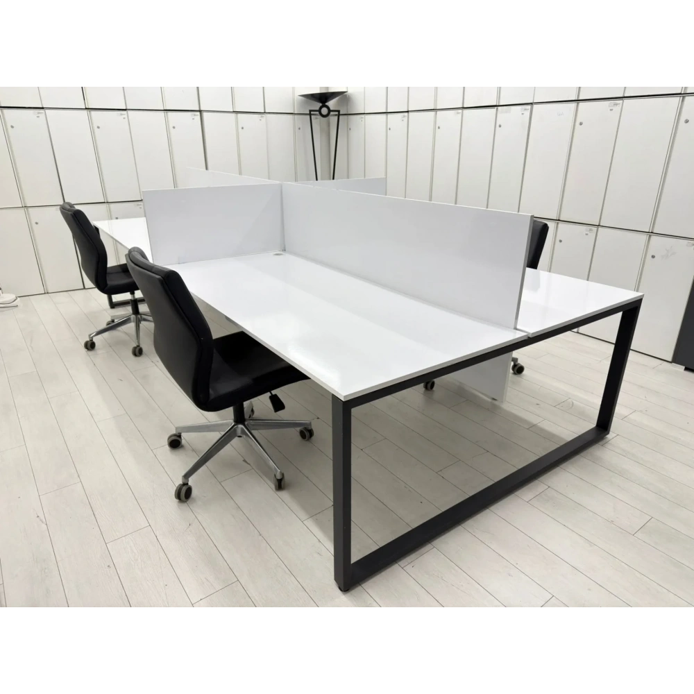 4 Kişilik Çoklu Çalışma Masası Workstation - M4576
