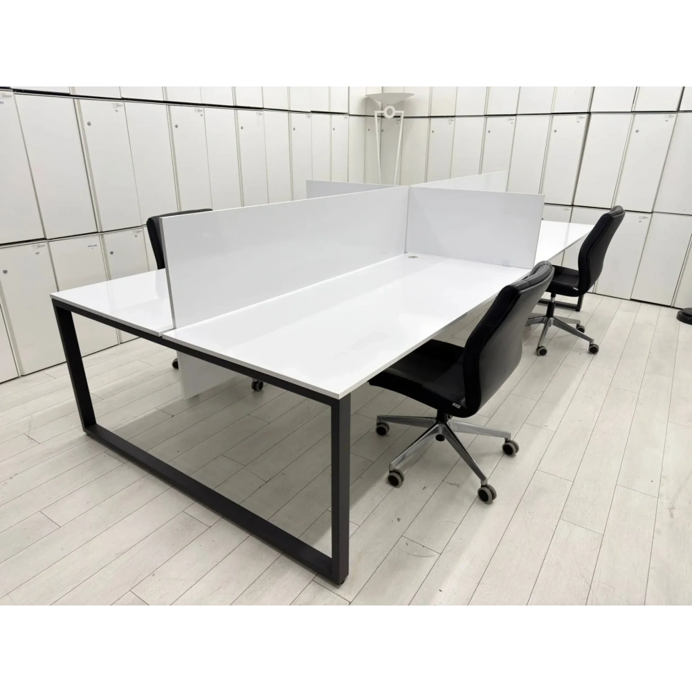 4 Kişilik Çoklu Çalışma Masası Workstation - M4576