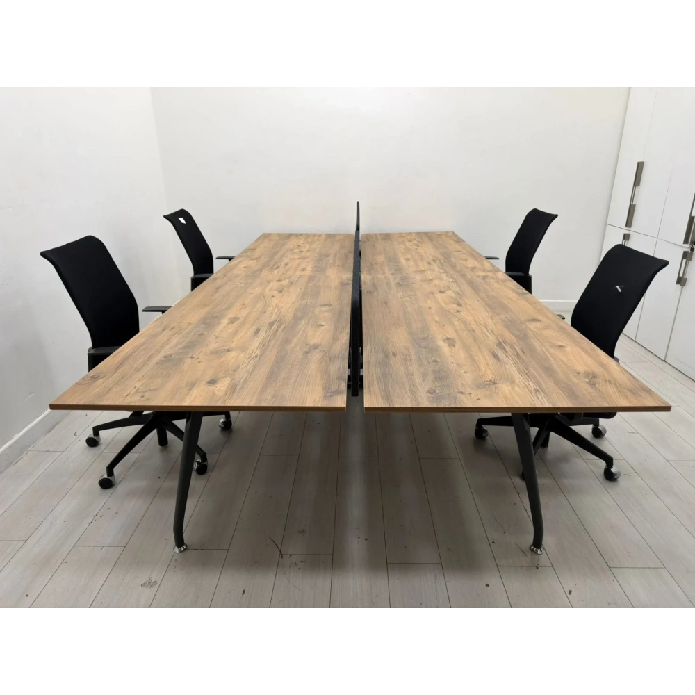 4 Kişilik Çoklu Çalışma Masası Workstation - M4618