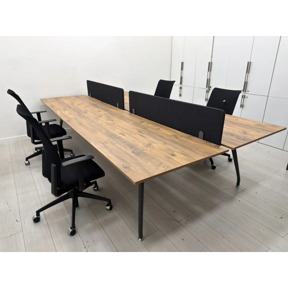4 Kişilik Çoklu Çalışma Masası Workstation - M4618