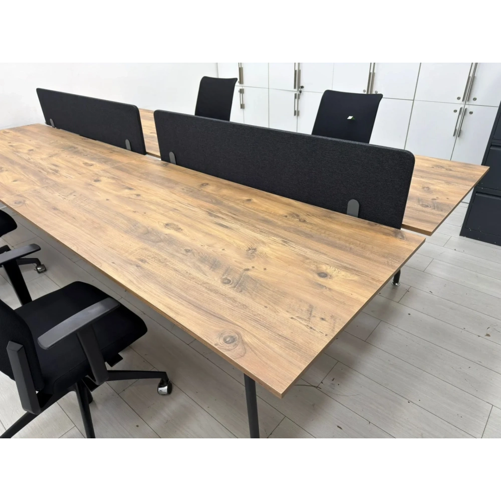 4 Kişilik Çoklu Çalışma Masası Workstation - M4618
