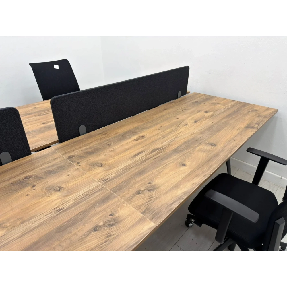 4 Kişilik Çoklu Çalışma Masası Workstation - M4618