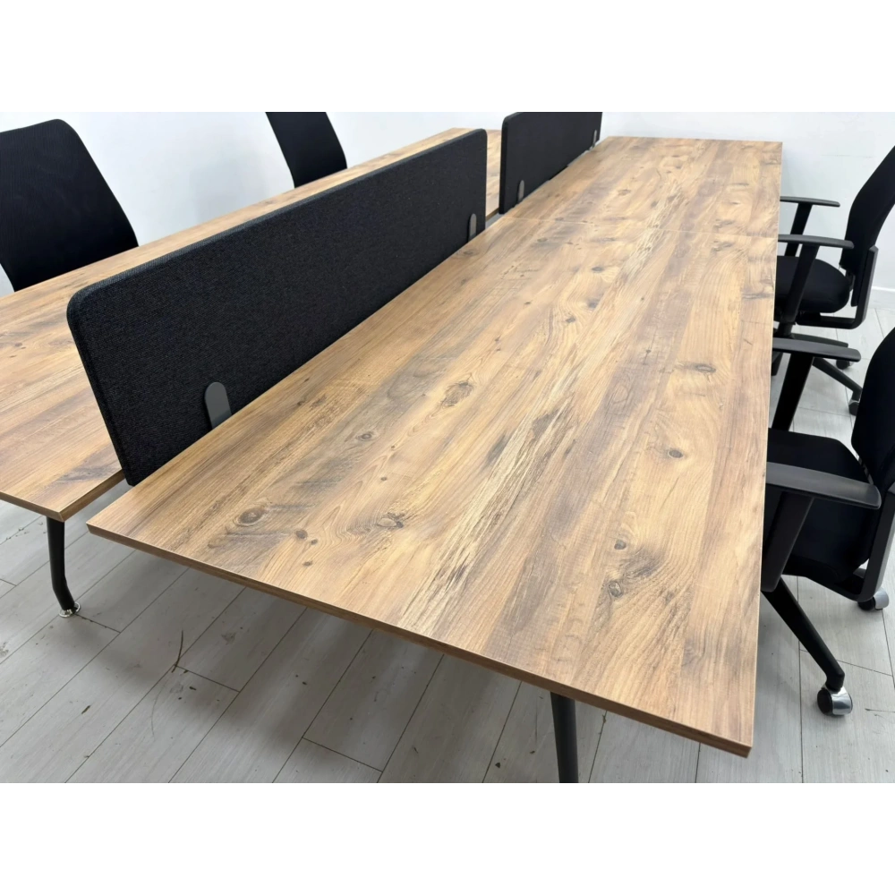 4 Kişilik Çoklu Çalışma Masası Workstation - M4618