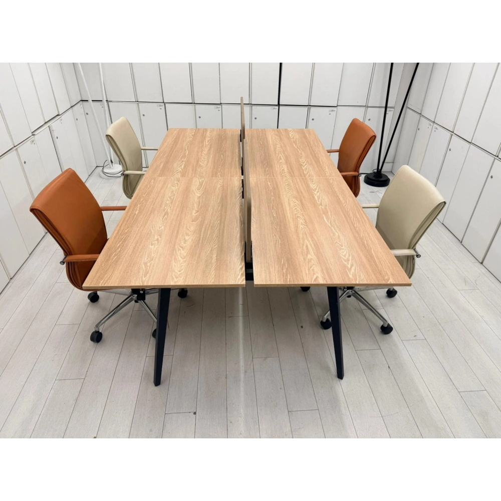 4 Lü Çoklu Çalışma Masası Workstation