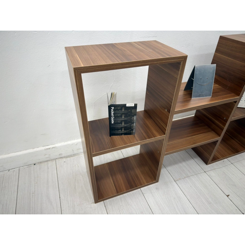 5 Bölmeli Raflı Kitaplık Dekoratif Raflık