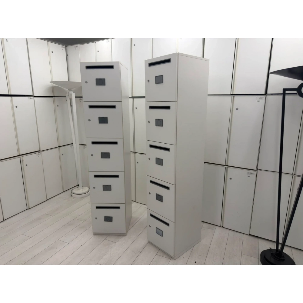 5 KAPAKLI EMANET DOLABI - DİKEY MALZEME DOLABI - M4998