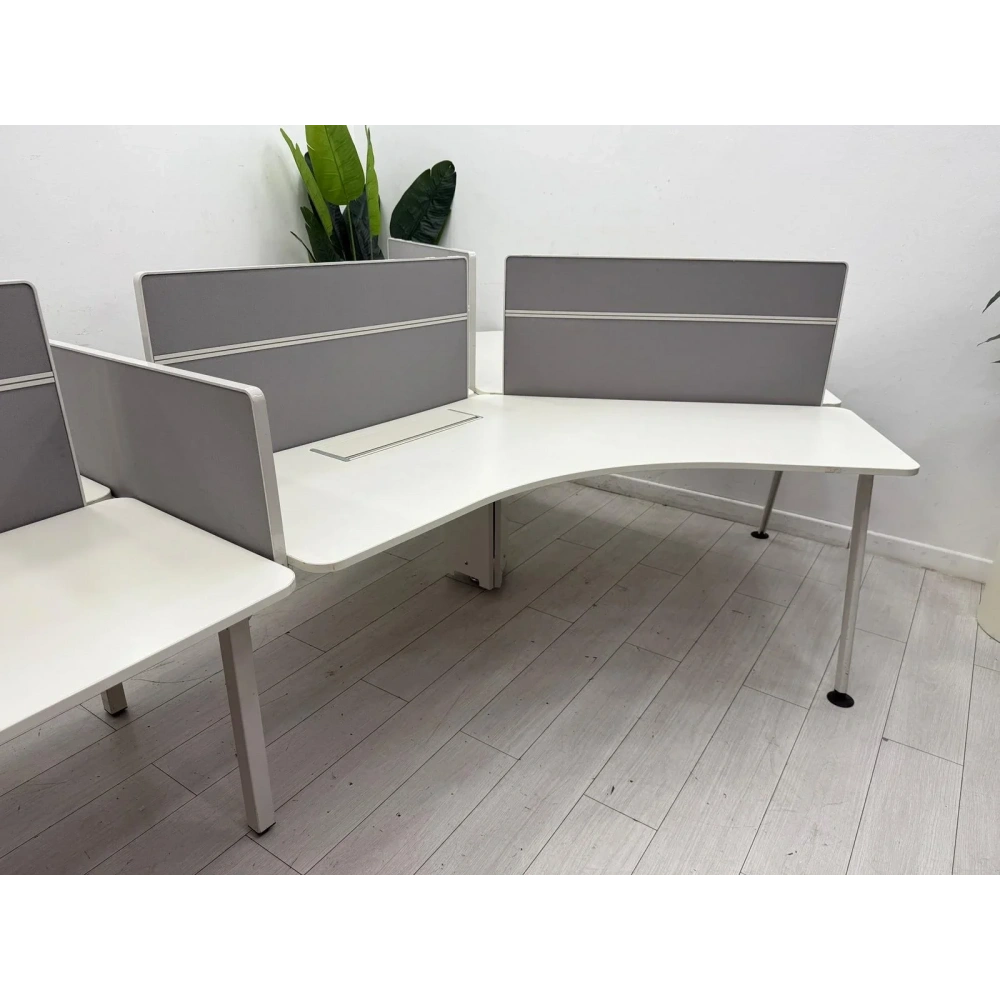 6 Kişilik Çoklu Çalşma Masası - Workstation - M2970