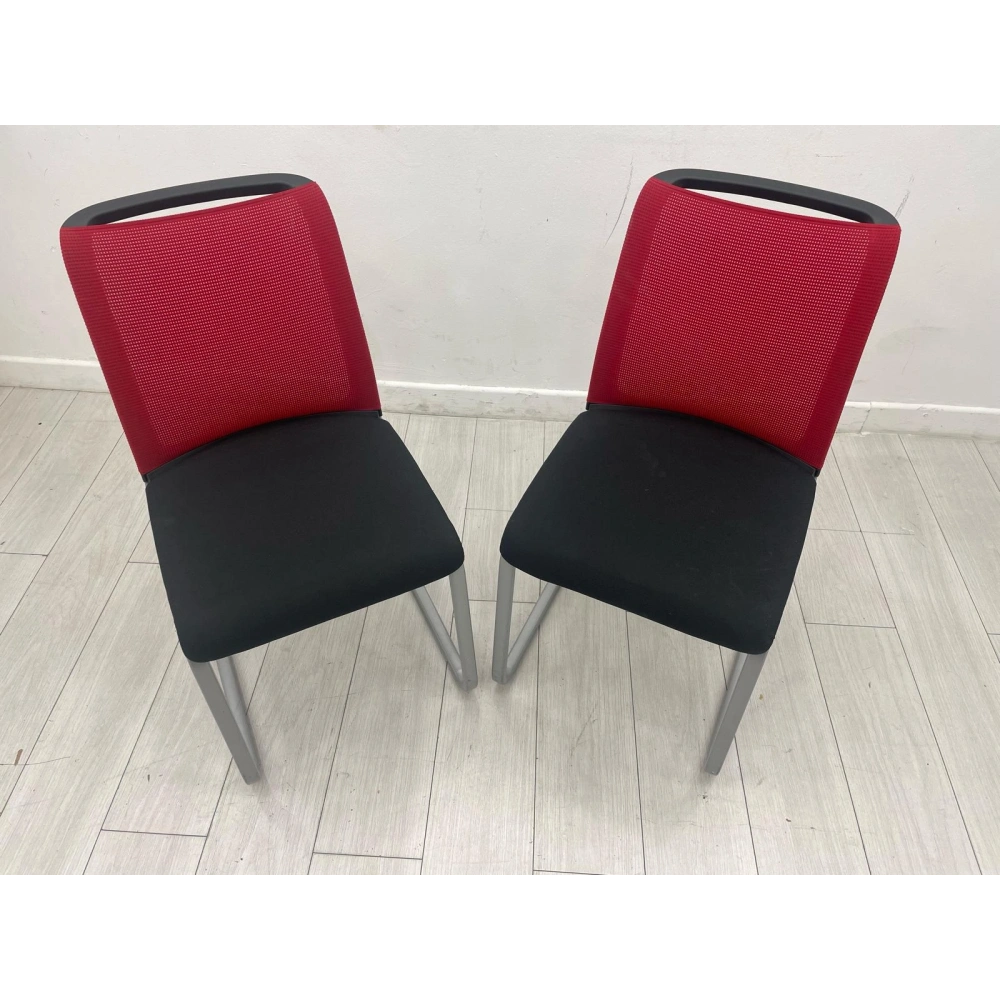 STEELCASE MESH BACK STACKABLE MEETİNG BEKLEME KOLTUĞU