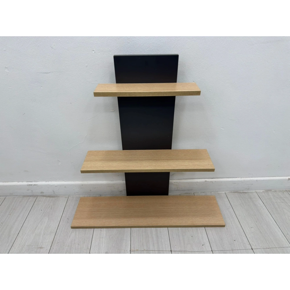 Ahşap Çoklu Raf Dekoratif Duvar Raf