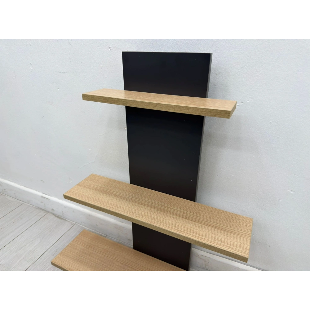 Ahşap Çoklu Raf Dekoratif Duvar Raf