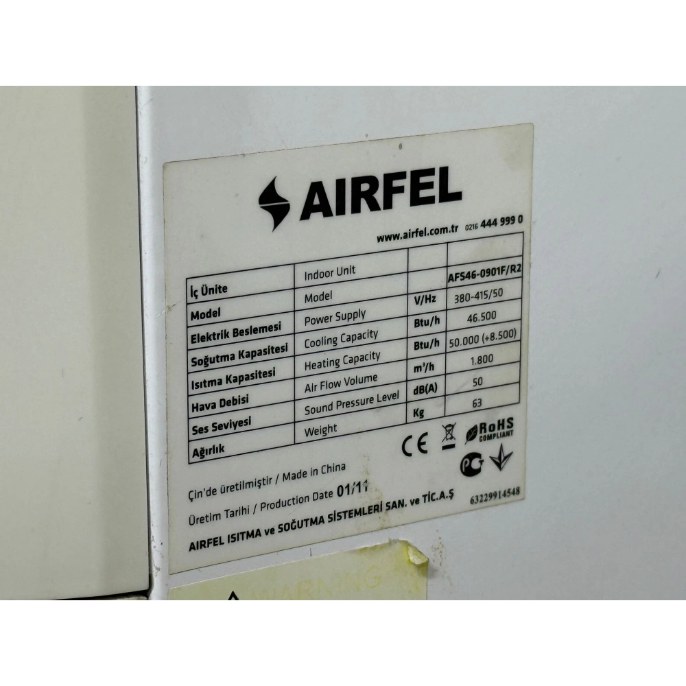 Aırfel Salon Tipi Klima 50.000 Btu