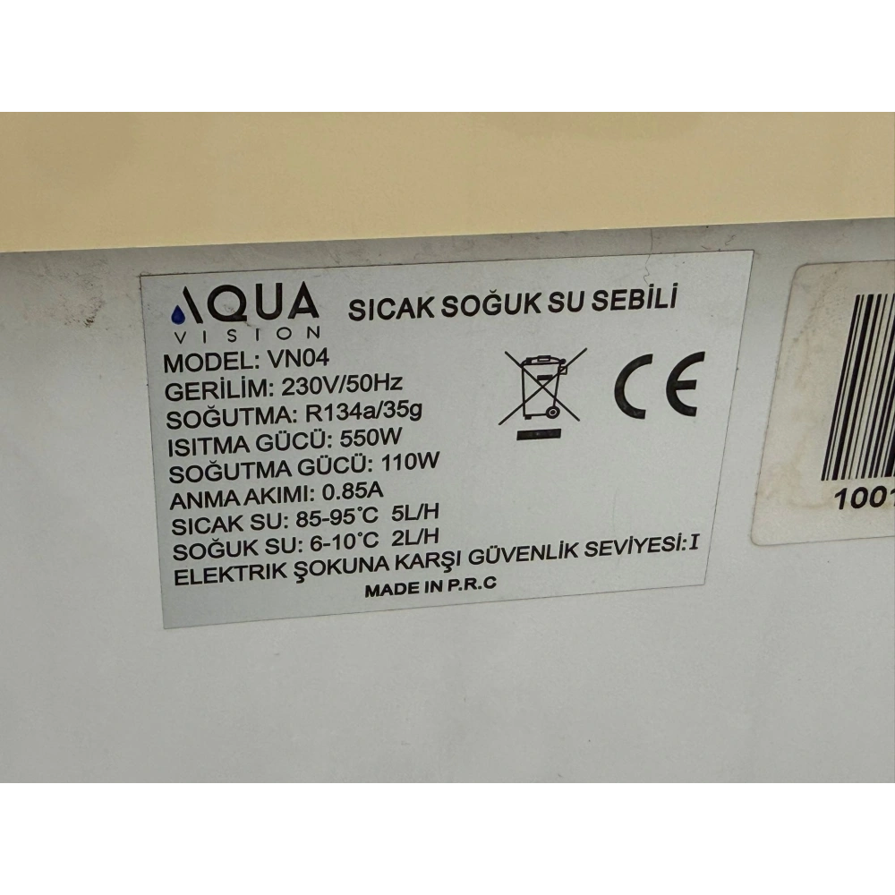 Aqua Sıcak Soğuk Su Sebili