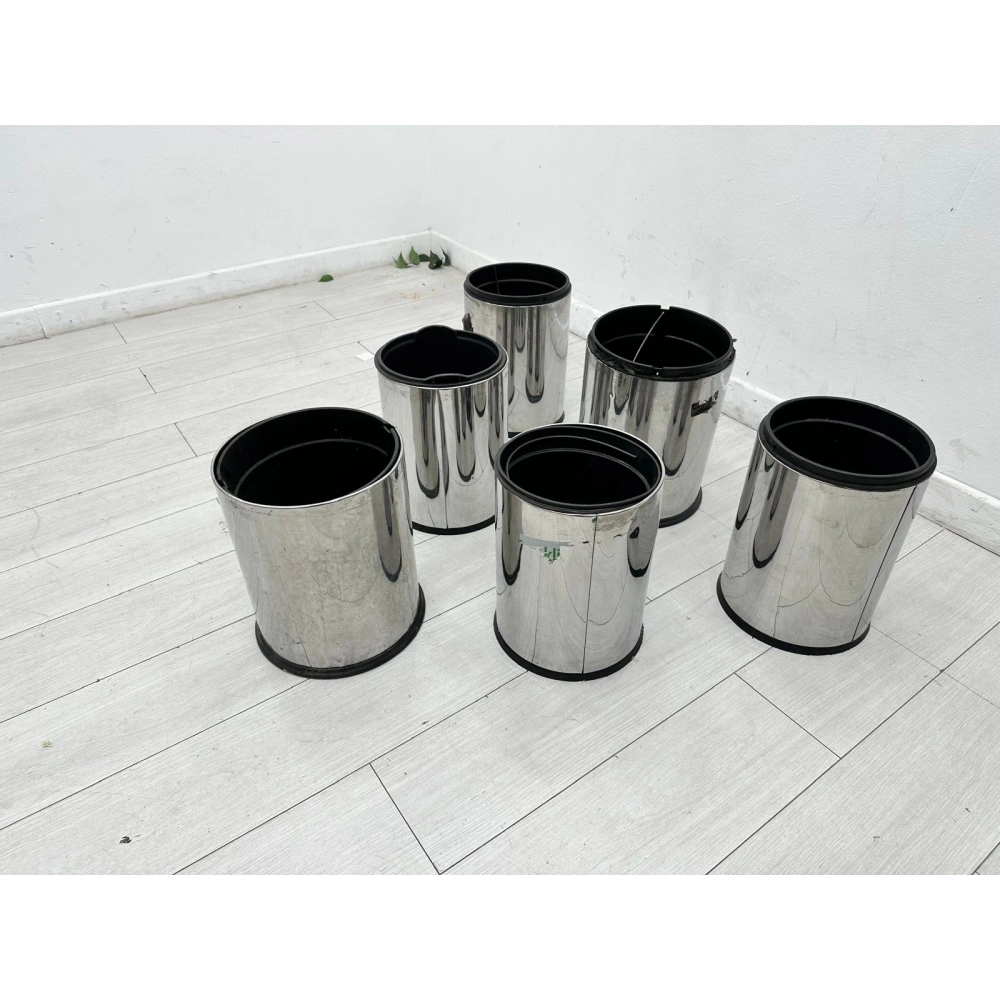 Arımetal Metal Çöp Kovası Paslanmaz Çöp Kovası