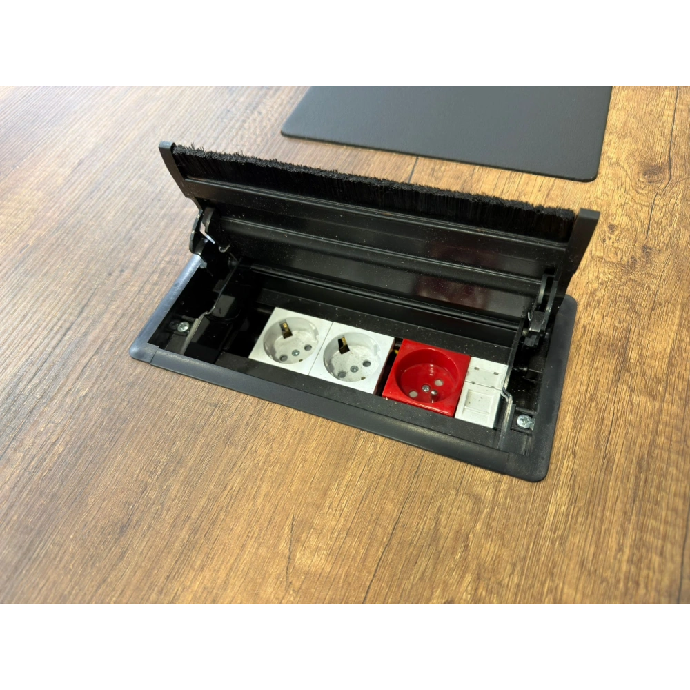 Barok 6 Kişilik Dataportlu Toplantı Masası