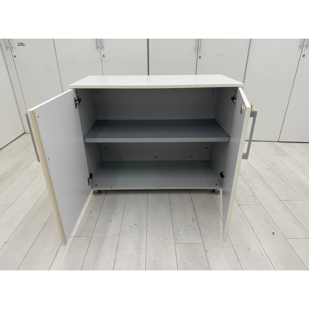 Beyaz Kısa Dosya Dolabı