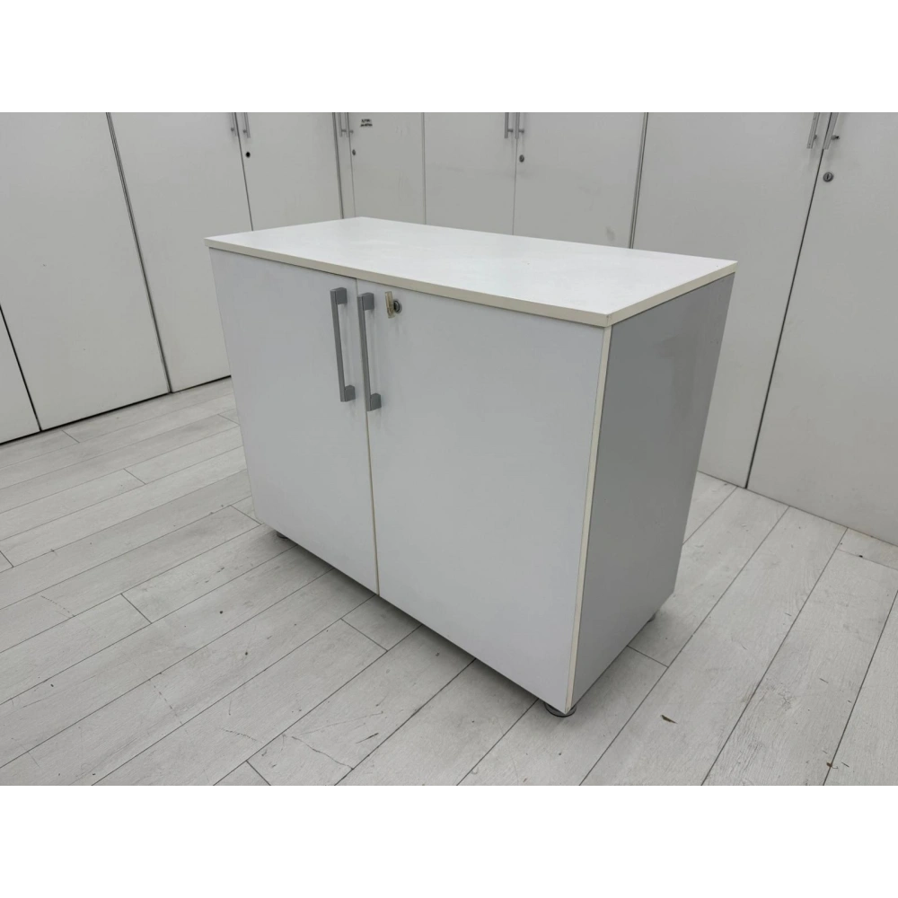 Beyaz Kısa Dosya Dolabı