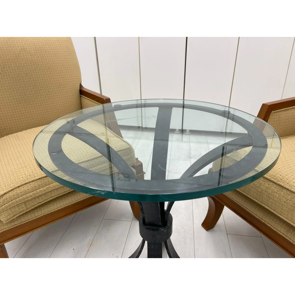 Bistro Masa Cam Sehpa