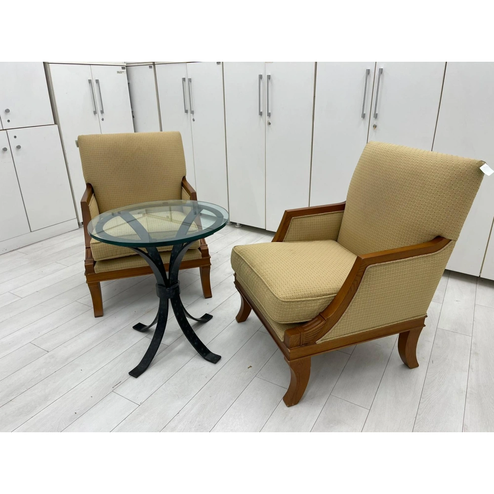 Bistro Masa Cam Sehpa