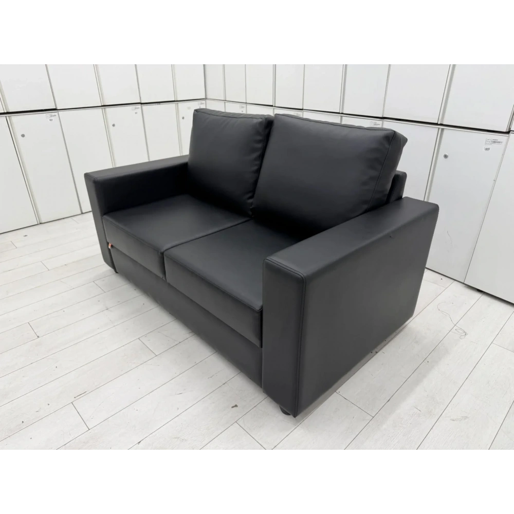 Bürotime 2 Kişilik Deri Misafir Bekleme Koltuğu - M4188