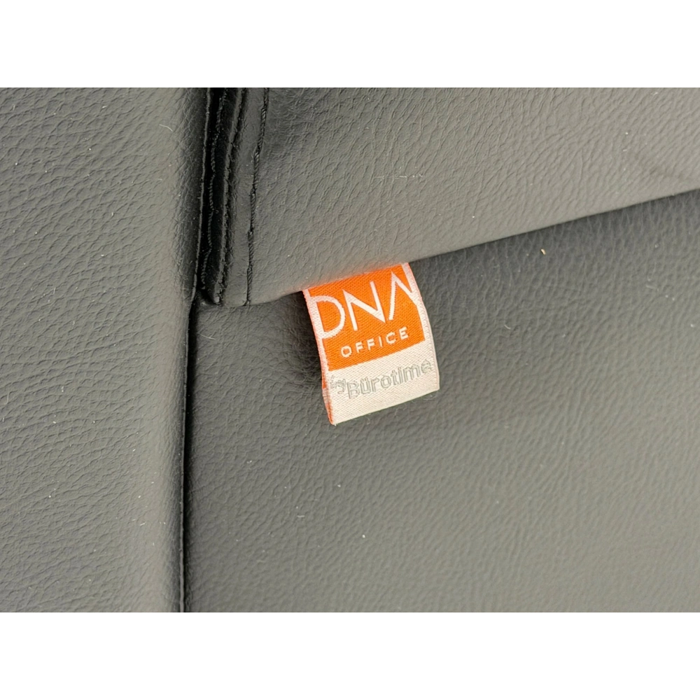 Bürotime Deri İki Kişilik Misafir Bekleme Koltuğu