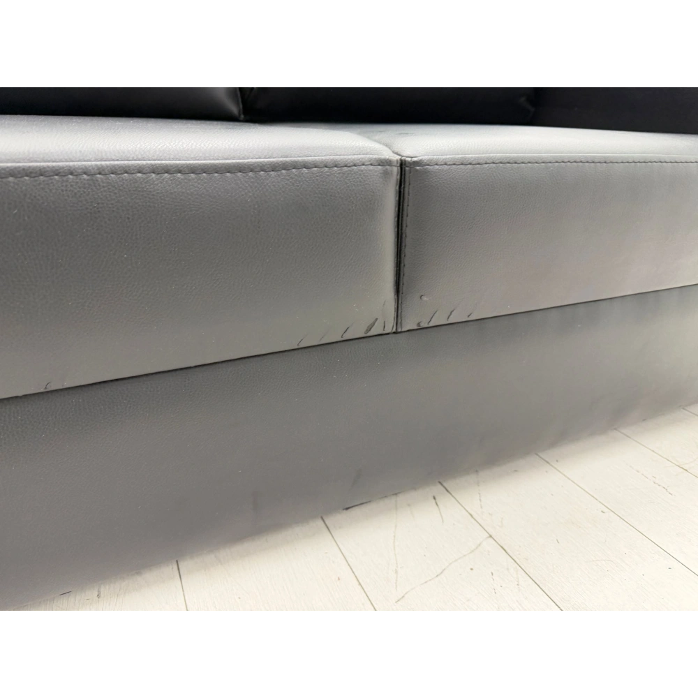 Bürotime Deri İki Kişilik Misafir Bekleme Koltuğu