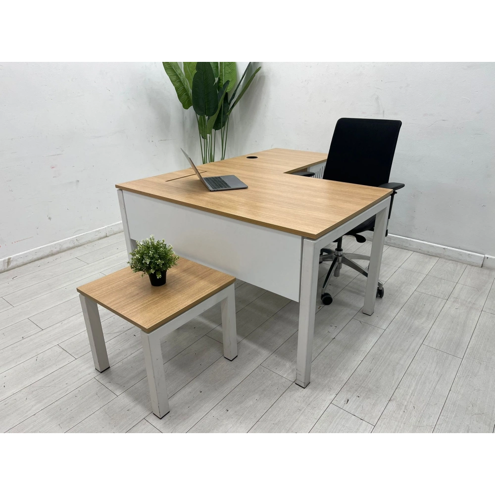 Bürotime Kesonlu L Yönetici Çalışma Masası