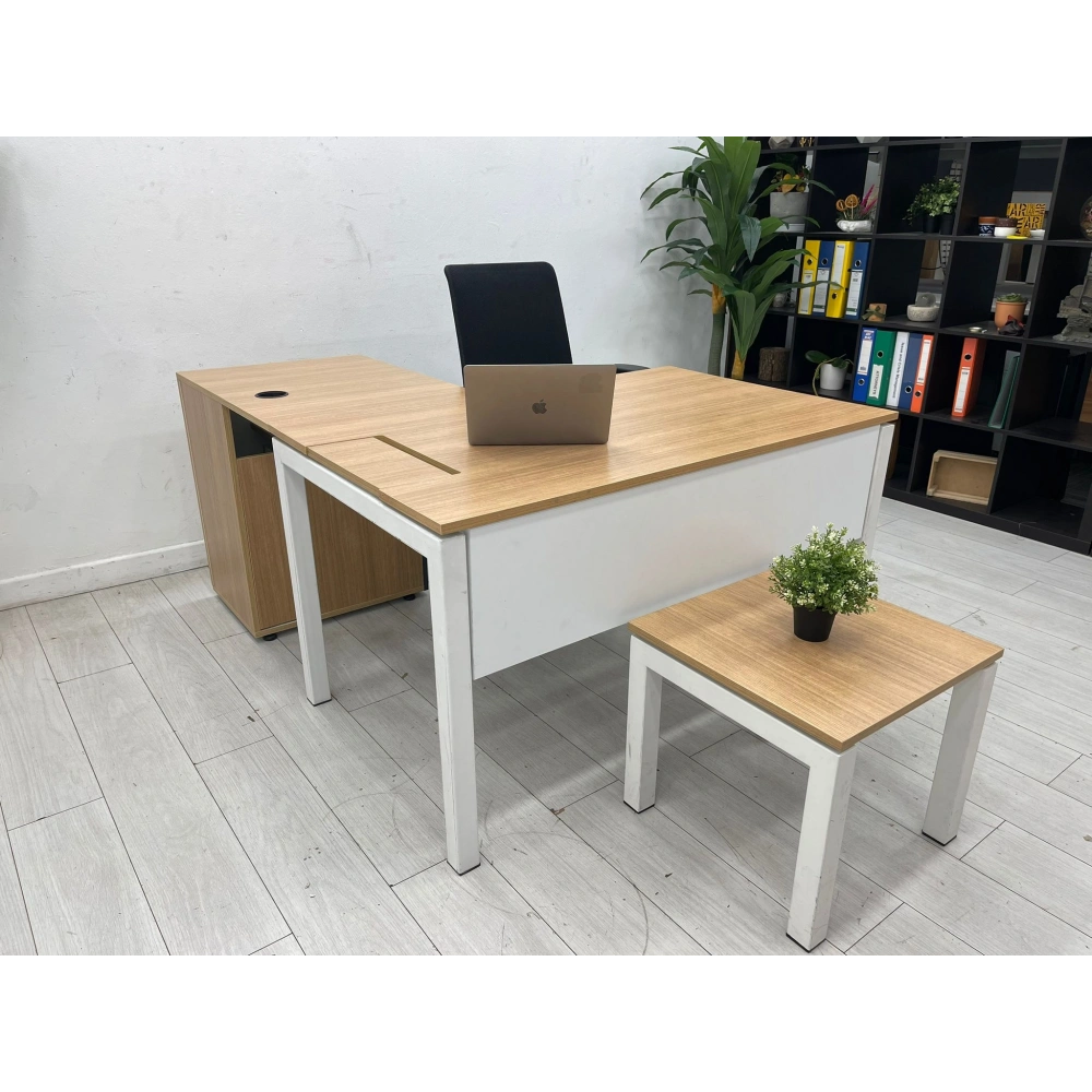 Bürotime Kesonlu L Yönetici Çalışma Masası