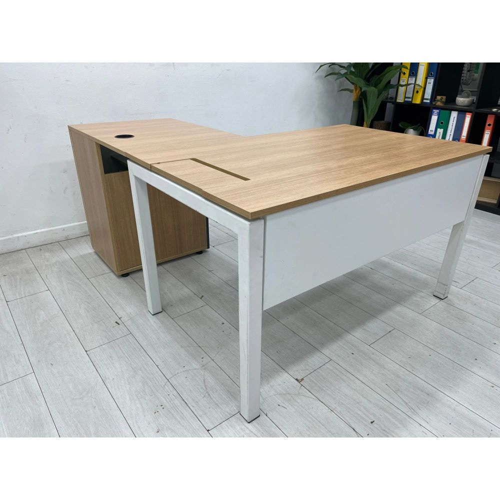 Bürotime Kesonlu L Yönetici Çalışma Masası