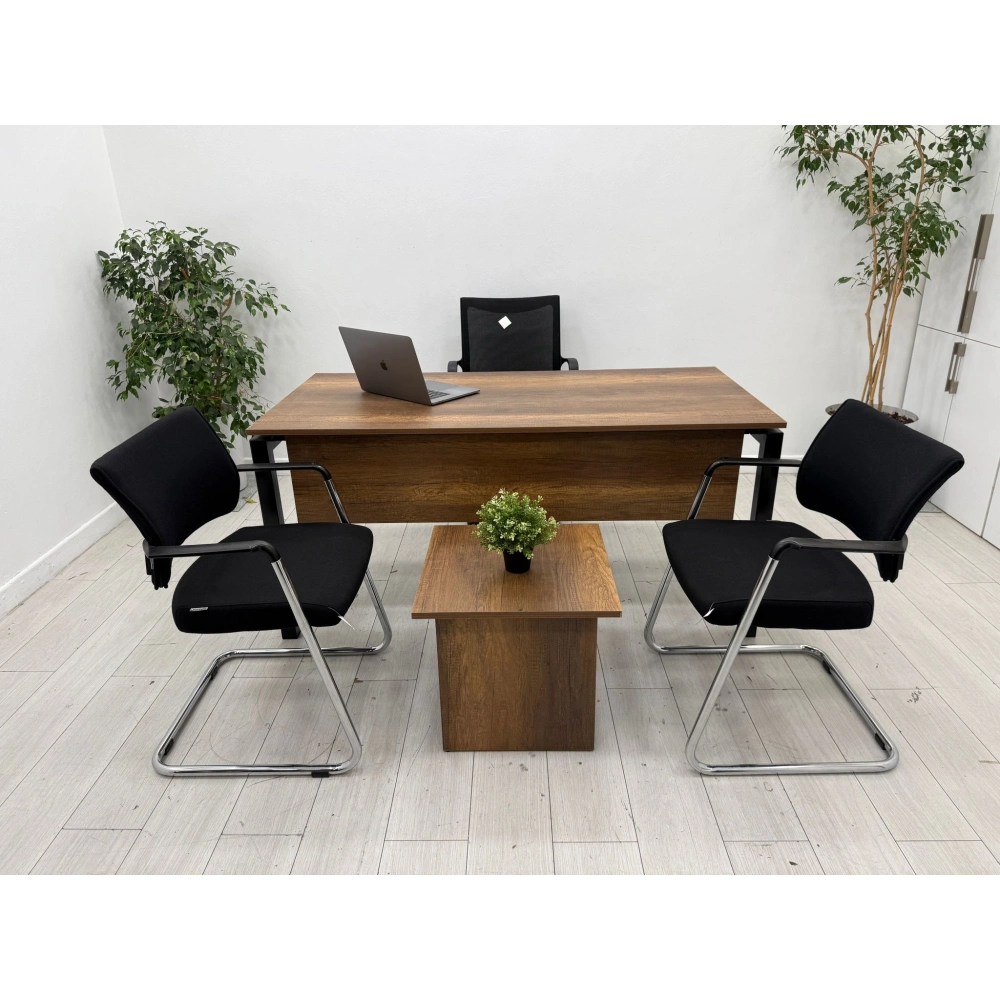 Ceviz Çalışma Masası Ofis Çalışma Masası
