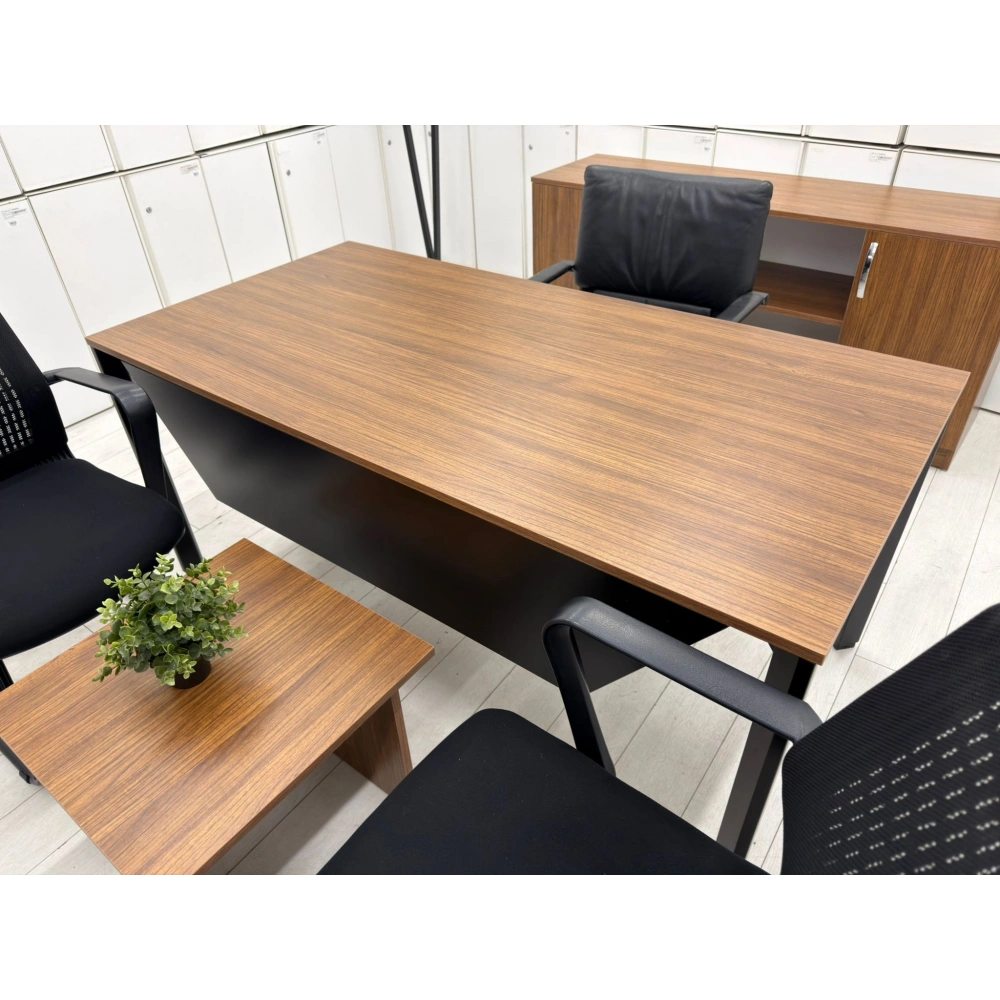 Ceviz Ofis Çalışma Masası Takımı (2 Yıl Garantili)