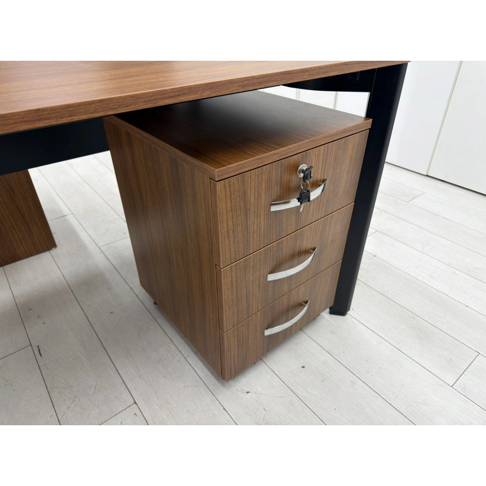 Ceviz Ofis Çalışma Masası Takımı (2 Yıl Garantili)